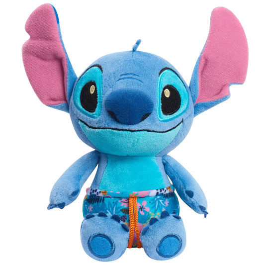 Disney’s Lilo & Stitch 7.5 Inch Stitch Plushie Stuffed Animal Topical Theme Alien Kids Toys for Ages 2 Up by Just Play