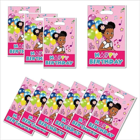 ZGYDNM 30pcs Children Birthday Party Gift Bags Candy Bags Goody Bags Children Birthday Party Supplies Decorations (3)