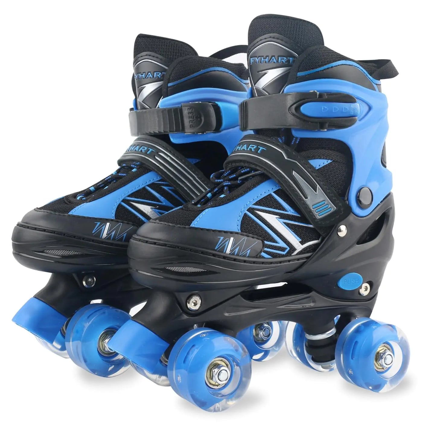 Boys Kids Roller Skates for Children Beginner Toddlers 4 Sizes Adjustable Roller Skates with Light up Wheels Patines para niñas patins à roulettes Enfants Garçons