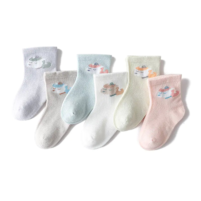 Newborn Cartoon Cotton Socks for Babies