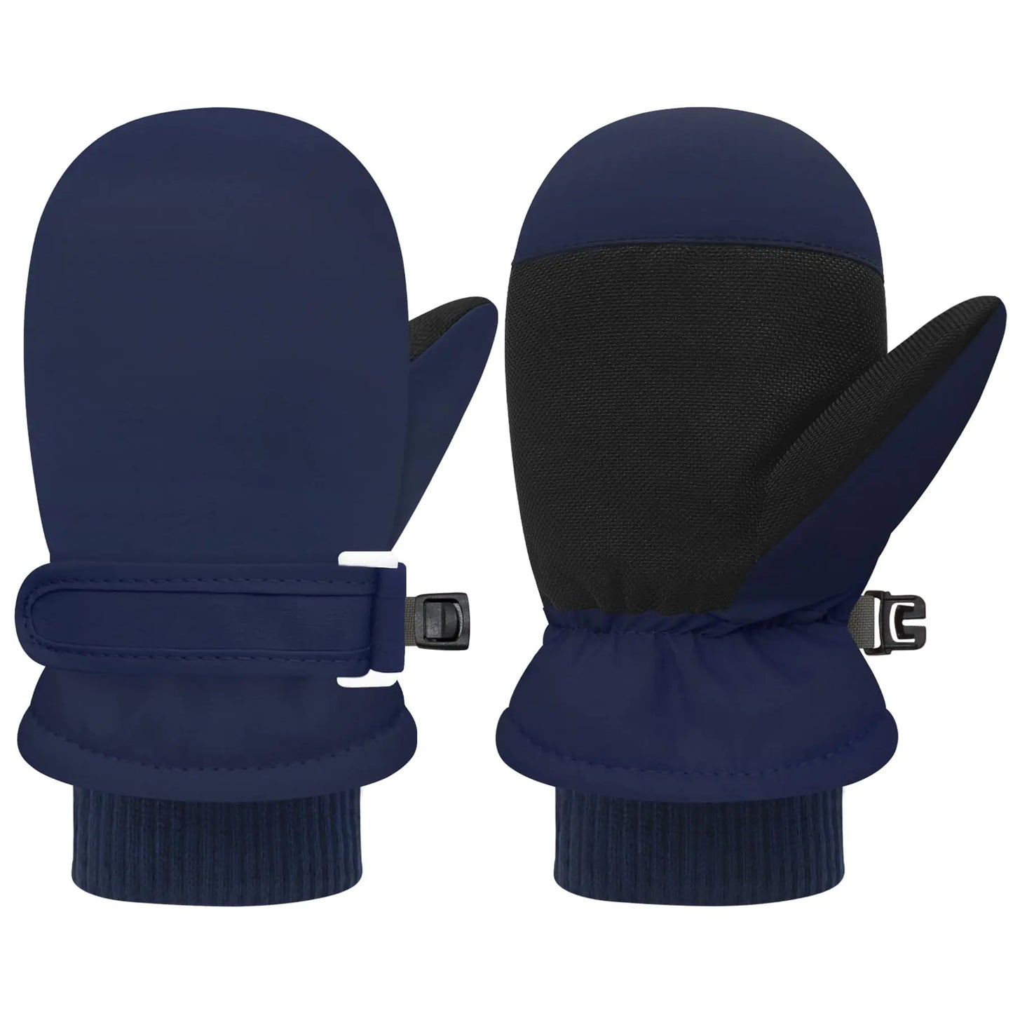 Olreco Waterproof Toddler Mittens Ages 2-4 Toddler Winter Gloves for Toddler Gloves 2T 4T Toddler Snow Mittens for Toddlers 3-5