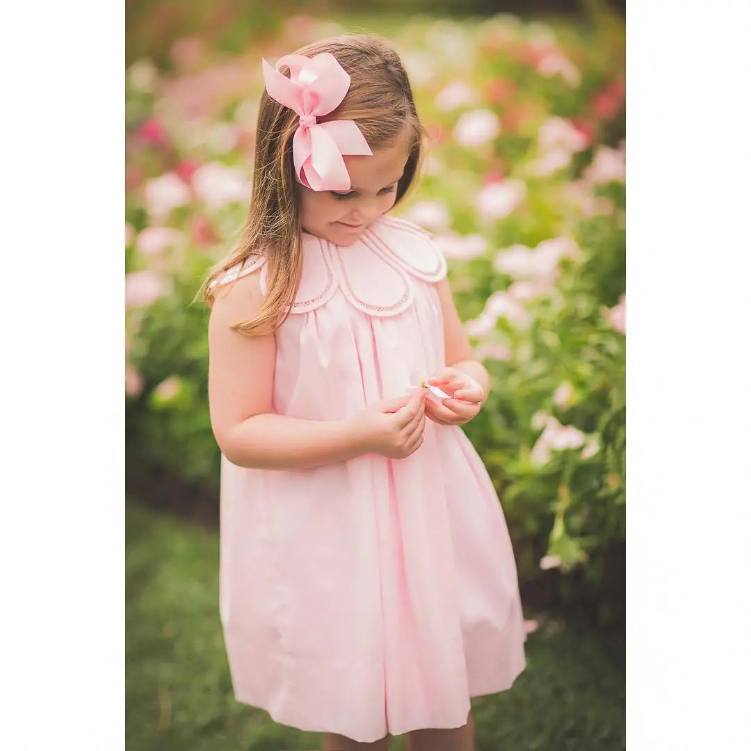 Girls' Cotton Smocked Baby Princess Dress